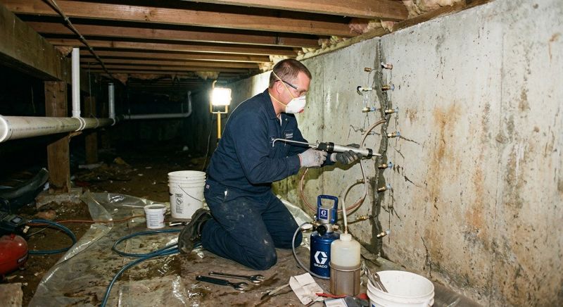 Cracked Foundation Repair in Tampa, FL