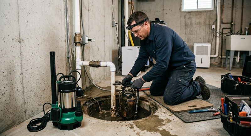 Ejector Pump Installation in Framingham, MA