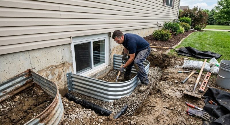 Window Wells Repair in Overland Park, KS